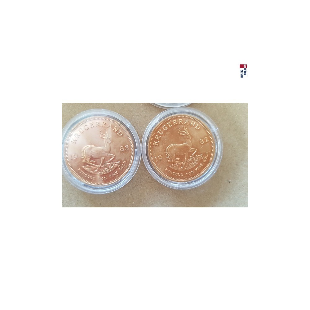 Goldmünzen Krügerrand zu je 1 OZ Fine Gold
