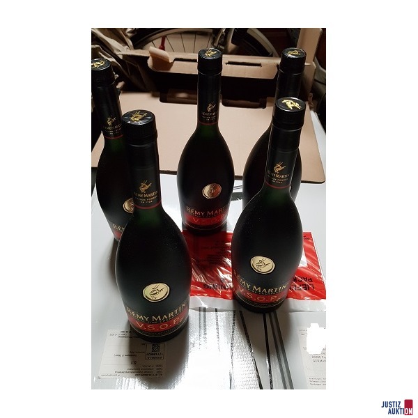 5 Flaschen Remy Martin