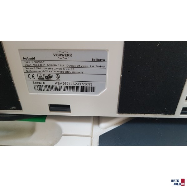 Vorwerk Kobold Bodensauger Folretto VR 100