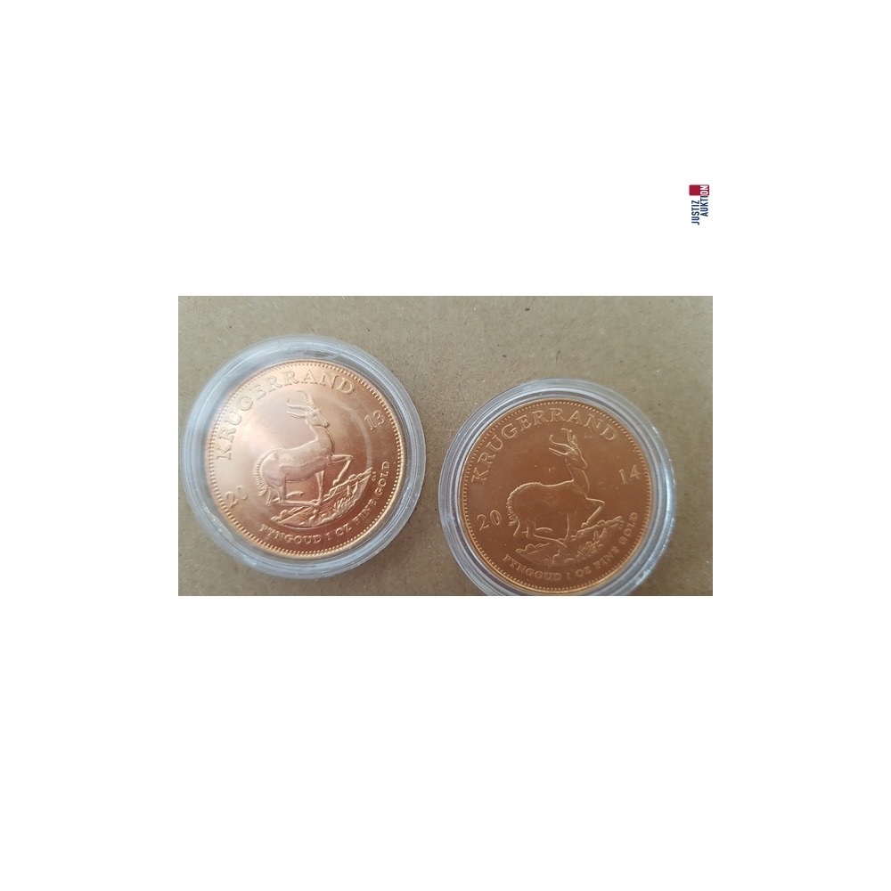 Goldmünzen Krügerrand zu je 1 OZ Fine Gold