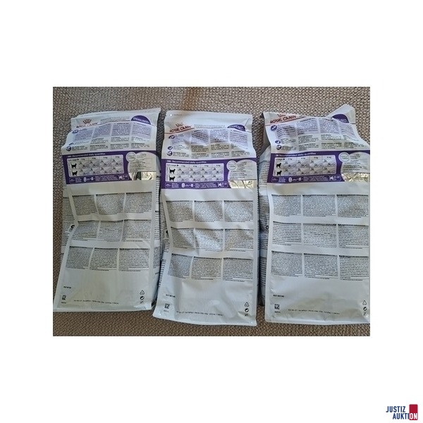 3 Packungen Katzenfutter