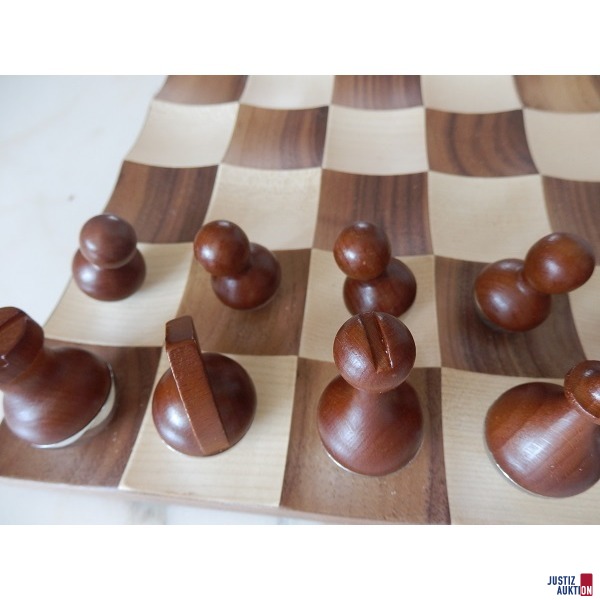 Schachbrett Holz magnetisch