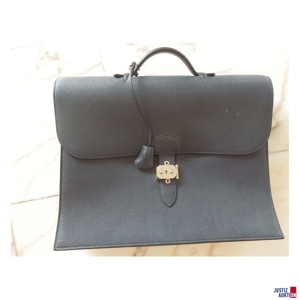 Männerhandtasche Hermes  dunkelblau