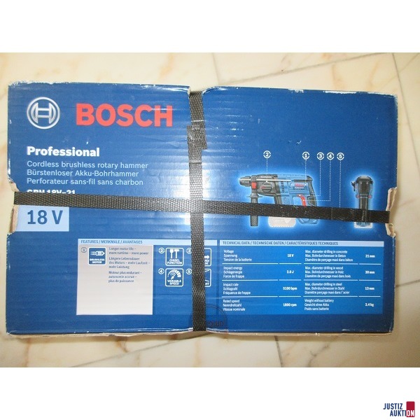 Bosch Bohrhammer GBH 18 V -21