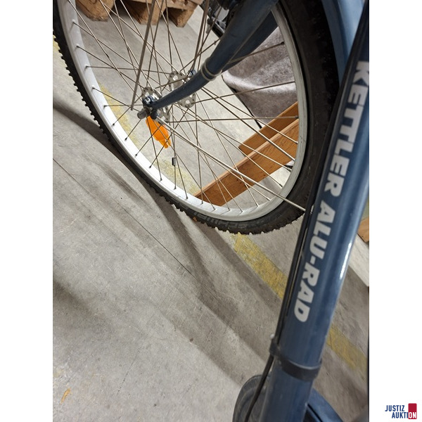 Kettler Damenfahrrad blau – foto 2 – kavel bij Justiz-Auktion, Augsburg
