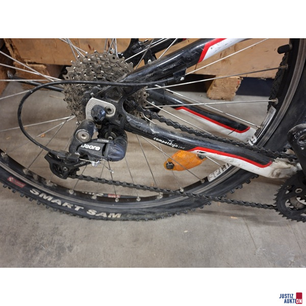 Mountainbike Cube schwarz weiß RNr. WOWC31xxx – foto 7 – kavel bij Justiz-Auktion, Augsburg