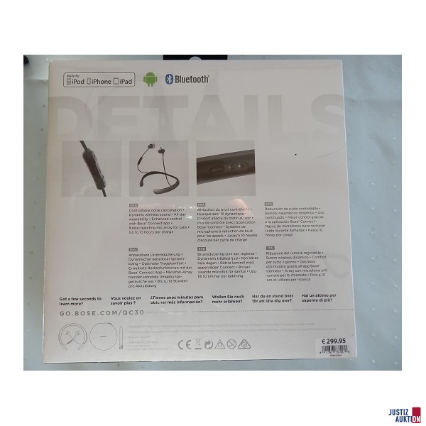 Bose Kopfhörer Quiet control  30 wireless