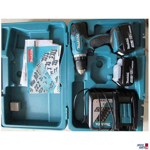 Makita  Bohrschrauber DDF 453 im Hartschalenkoffer