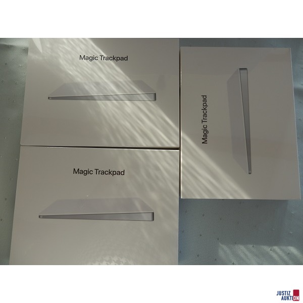 3 Stück Apple Magic Trackpad 2 Silberfarben