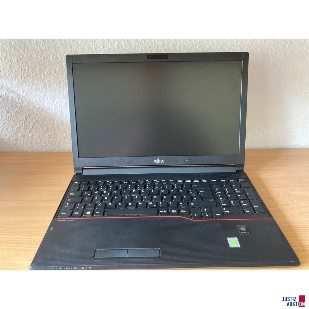 Notebook geöffnet