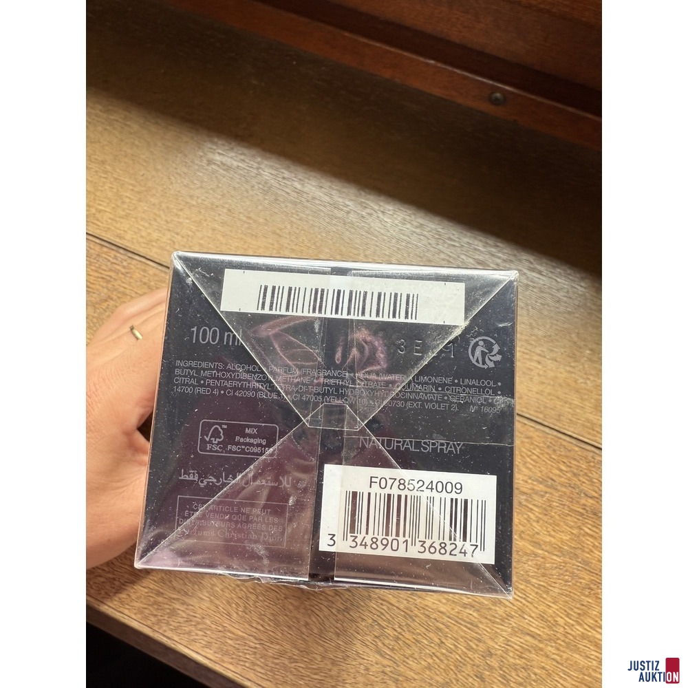 Verpackung von unten