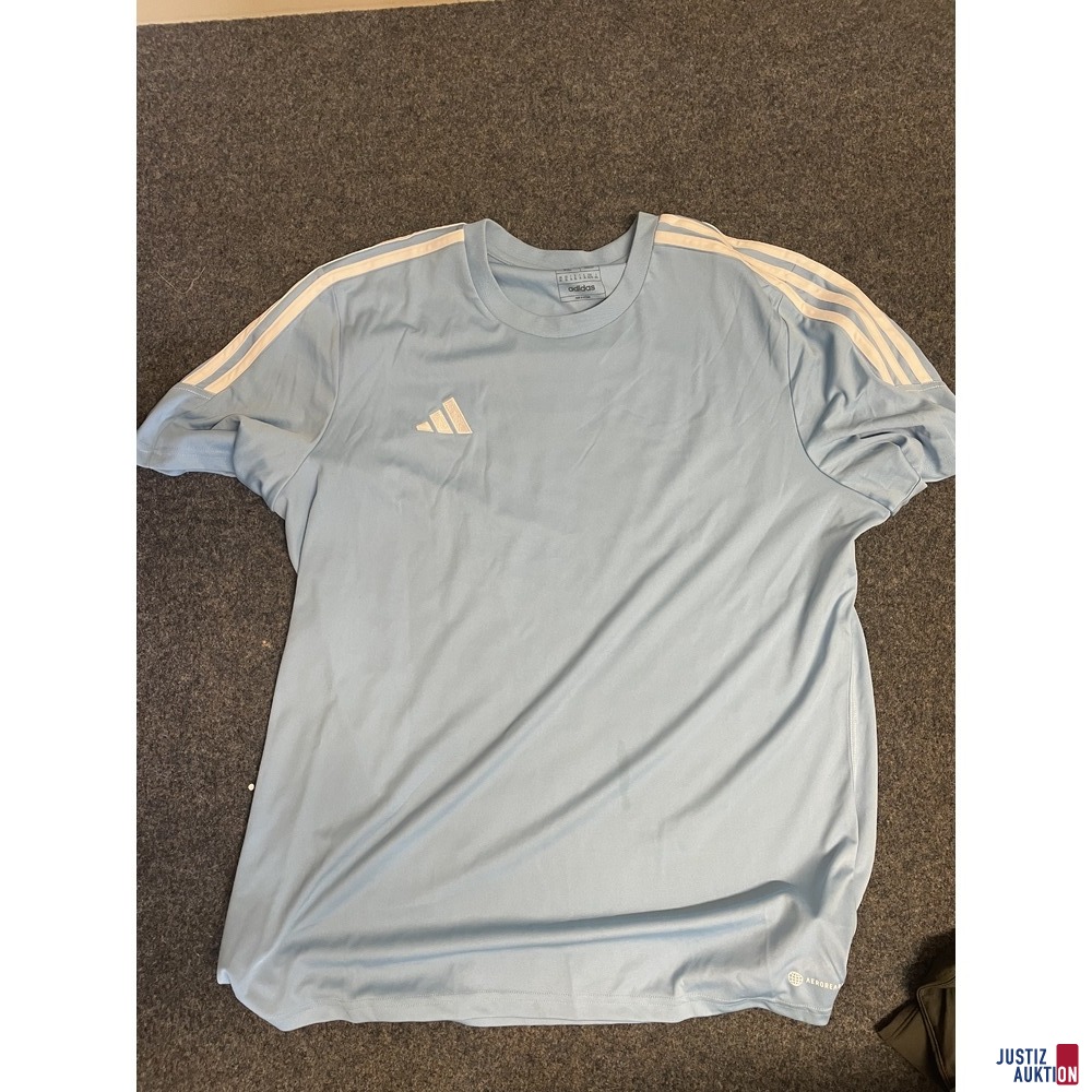 Adidas Shirt hellbau