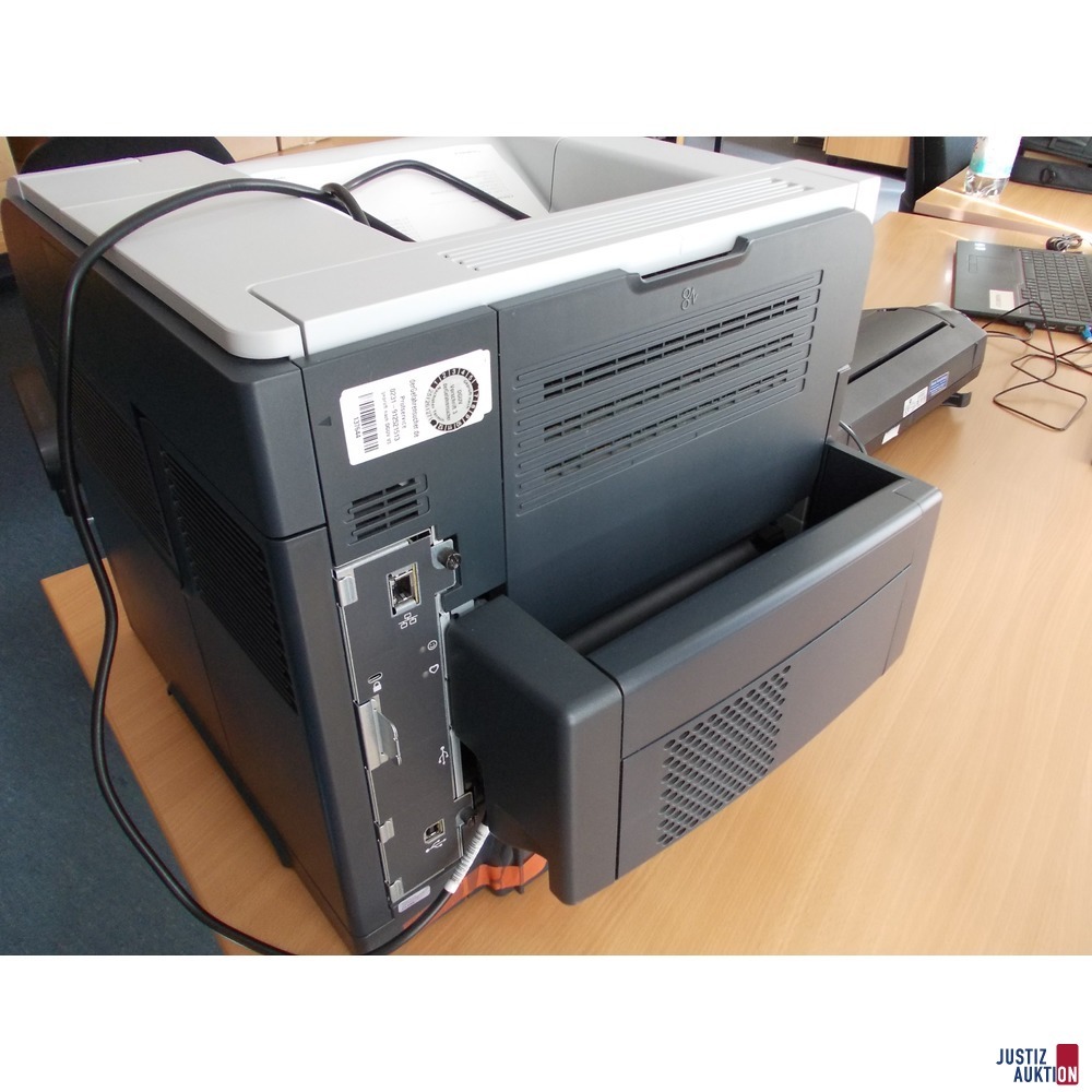 HP LaserJet 600 R&uuml;ckseite
