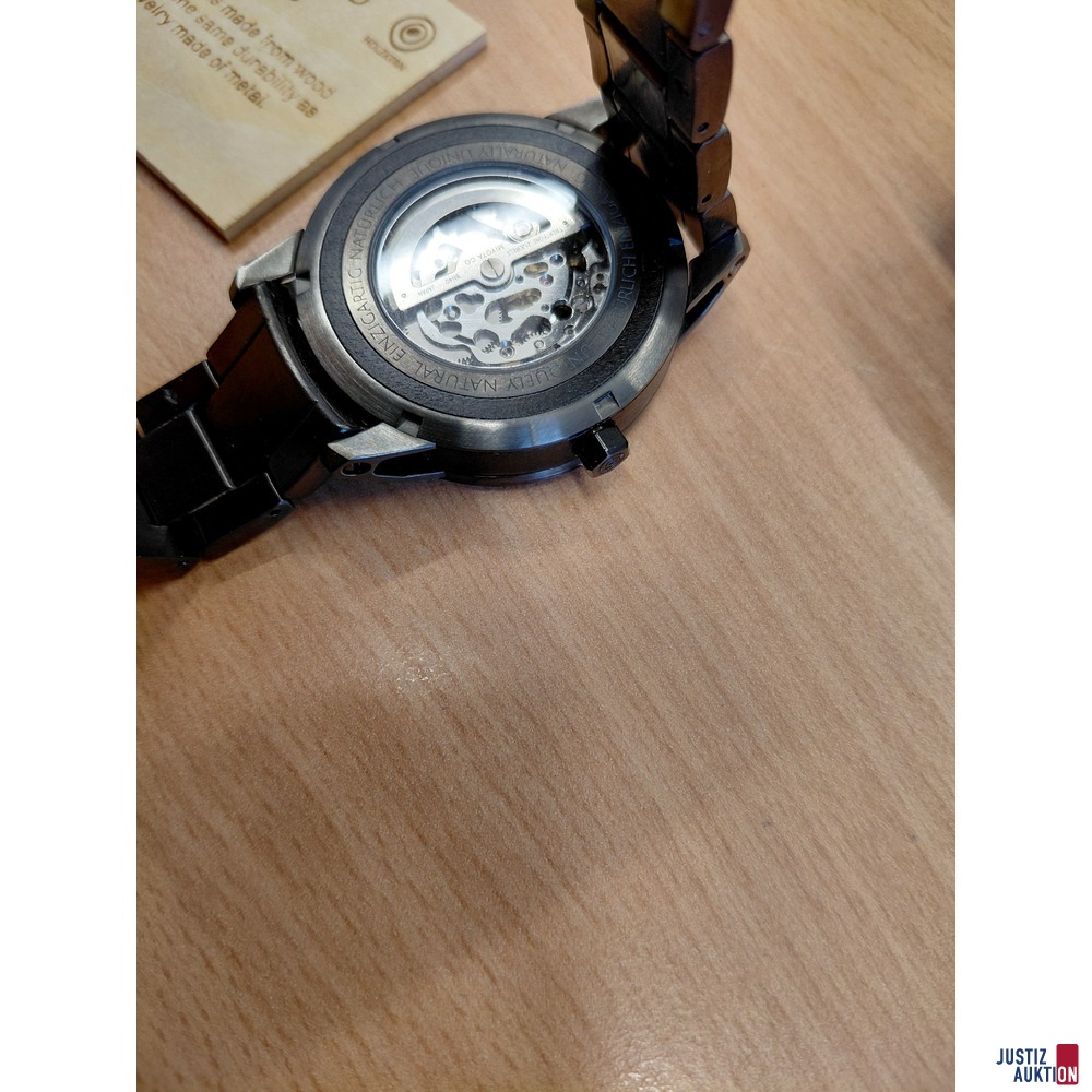 Automatik-Uhr - Holzkern Femur 42mm