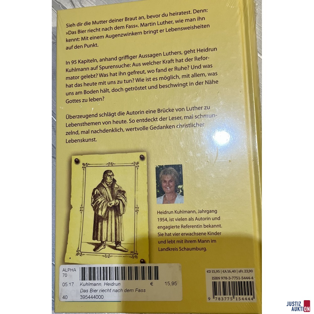 Das Bier riecht nach dem Fass