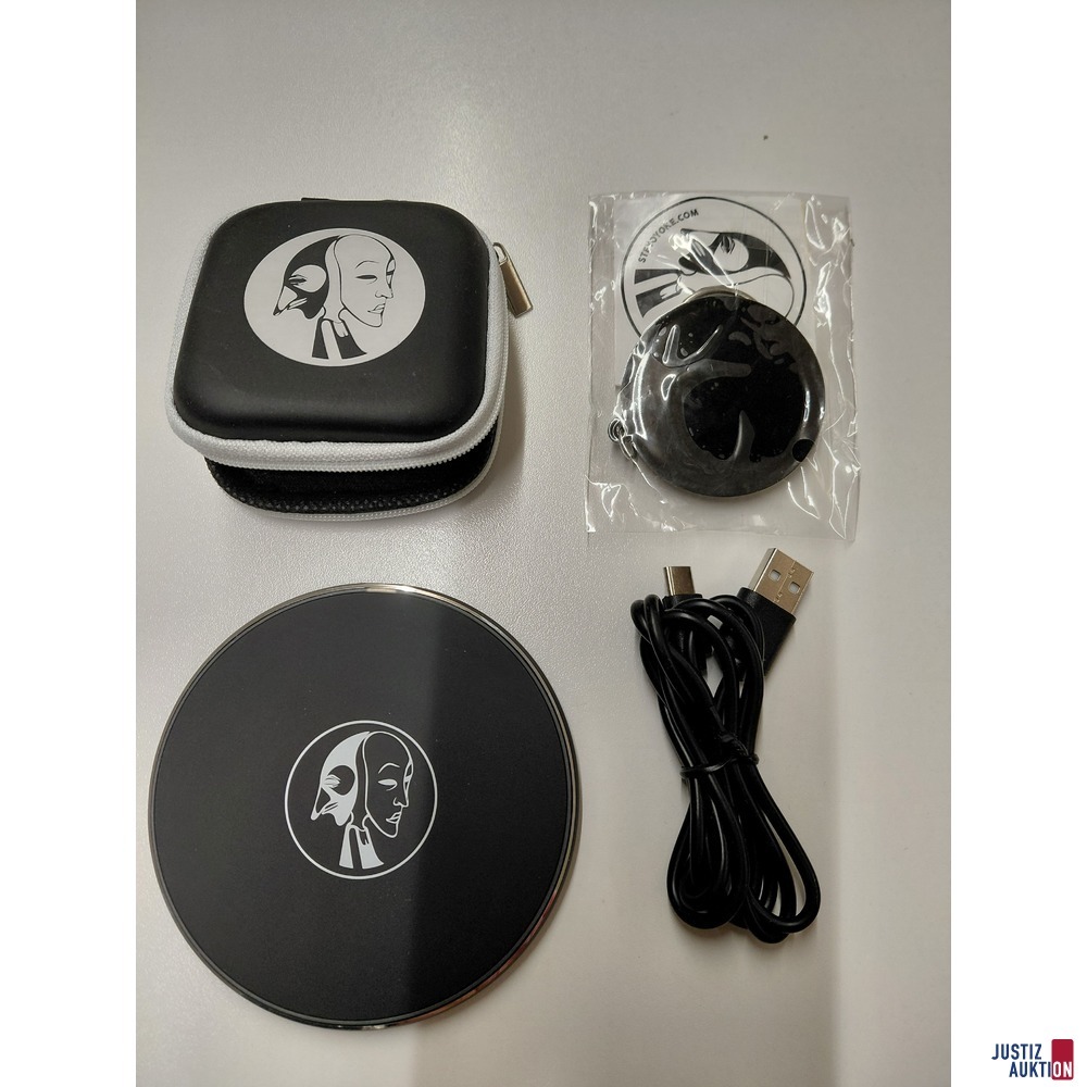 WIRELESS  CHARGER  RoHS  &lpar; incl&period; H&uuml;lle und Kabel &rpar;