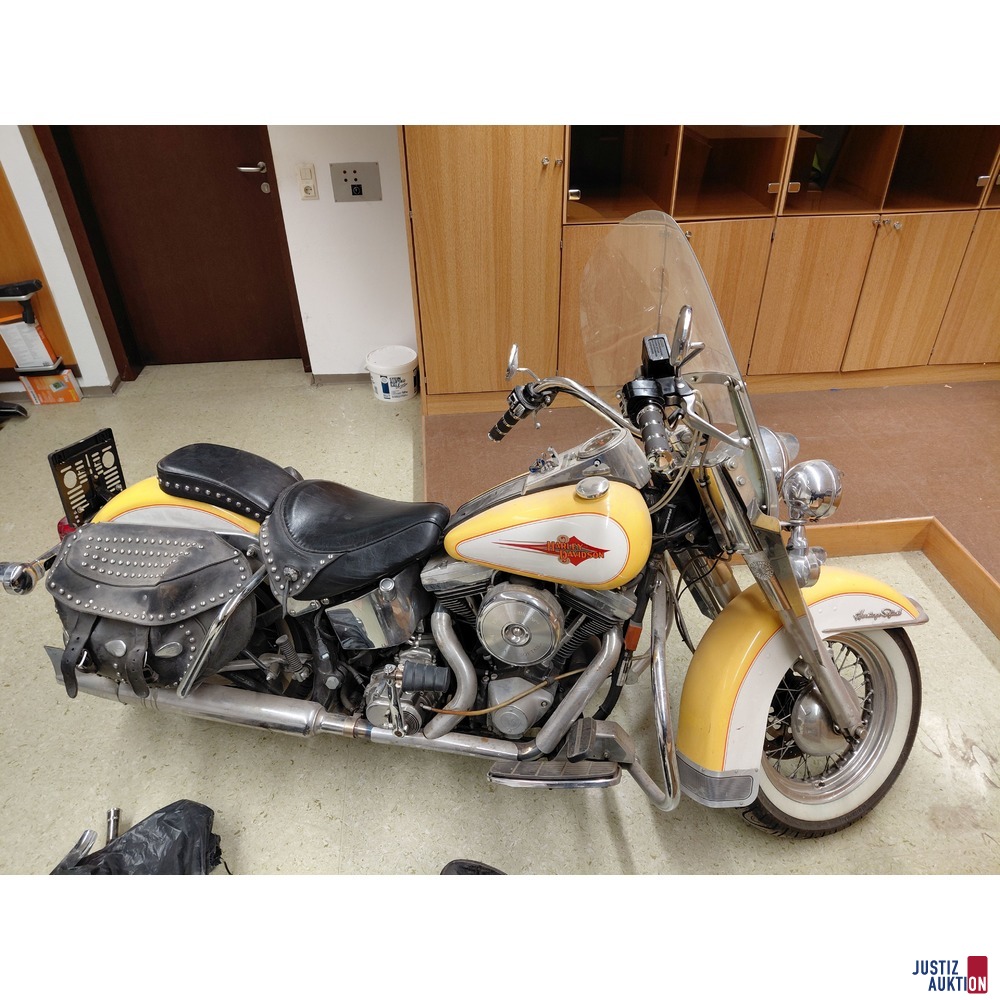 Motorrad Harley Davidson FLSTF &lpar;Softail Fat Boy&rpar;