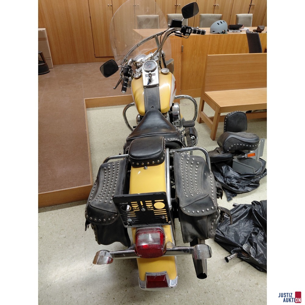 Motorrad Harley Davidson FLSTF &lpar;Softail Fat Boy&rpar;