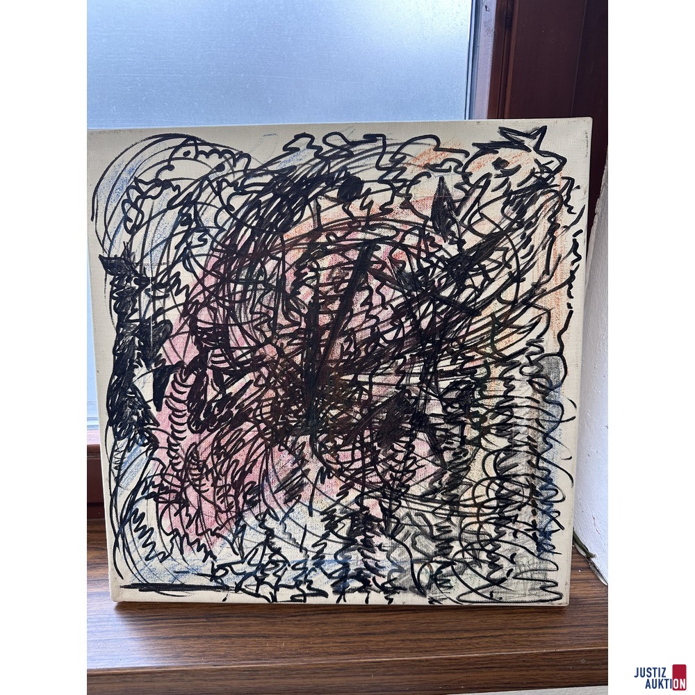 Bild ohne Titel 40x40 cm Öl auf Leinwand