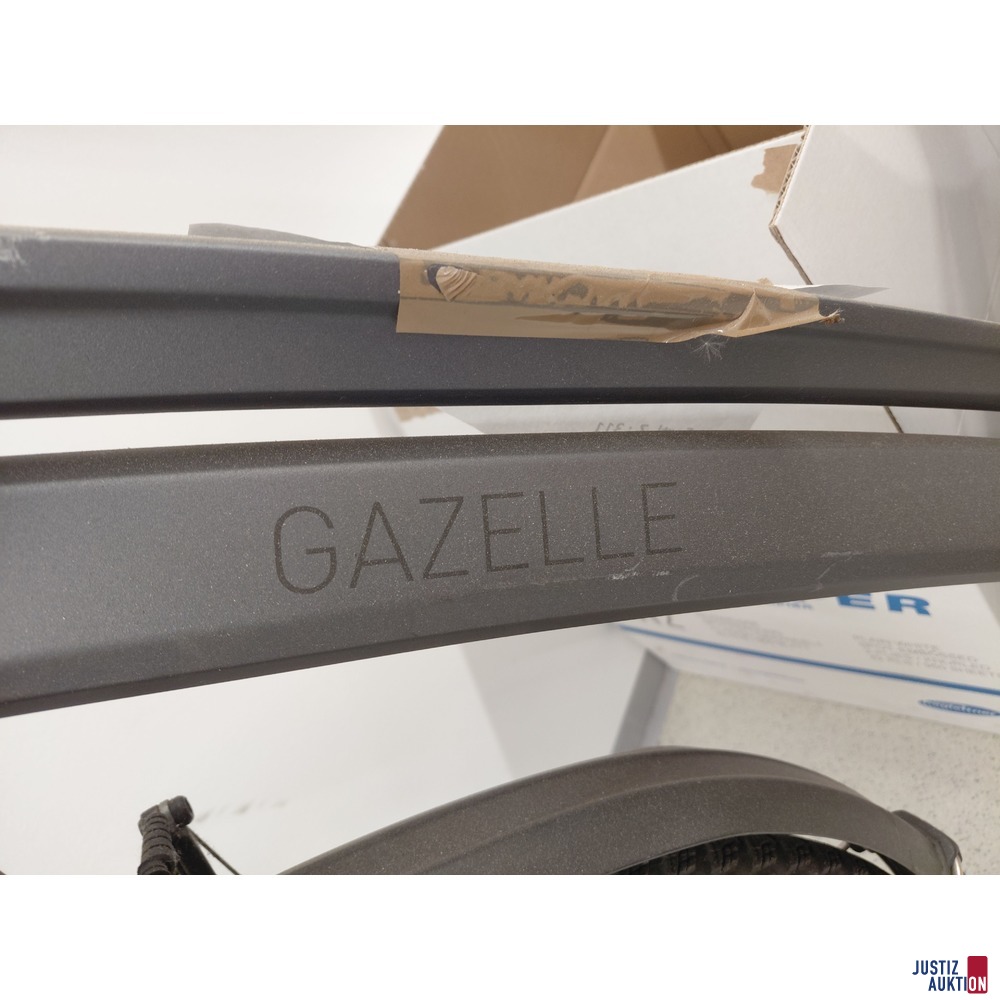 Fahrrad Gazelle - Farbe grau - 28 Zoll