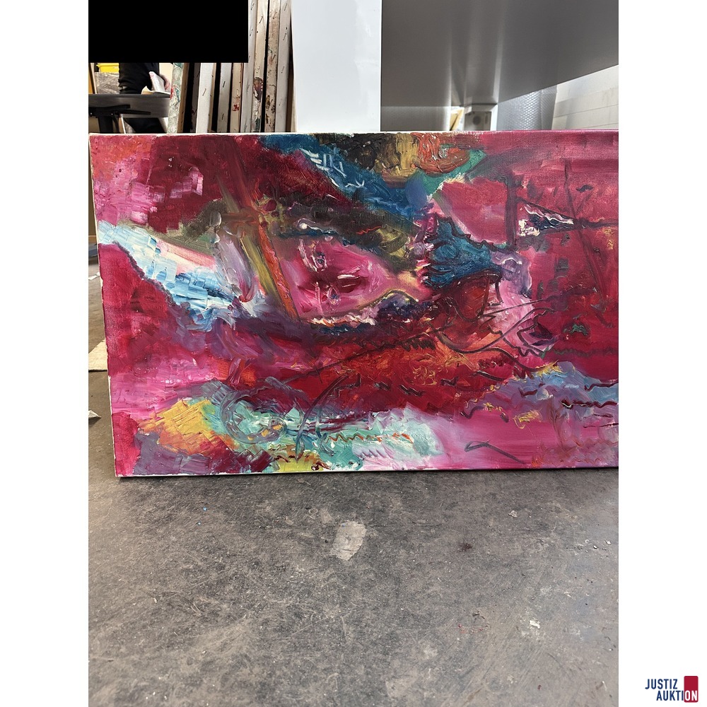 Bild ohne Titel 50x80 cm Öl auf Leinwand