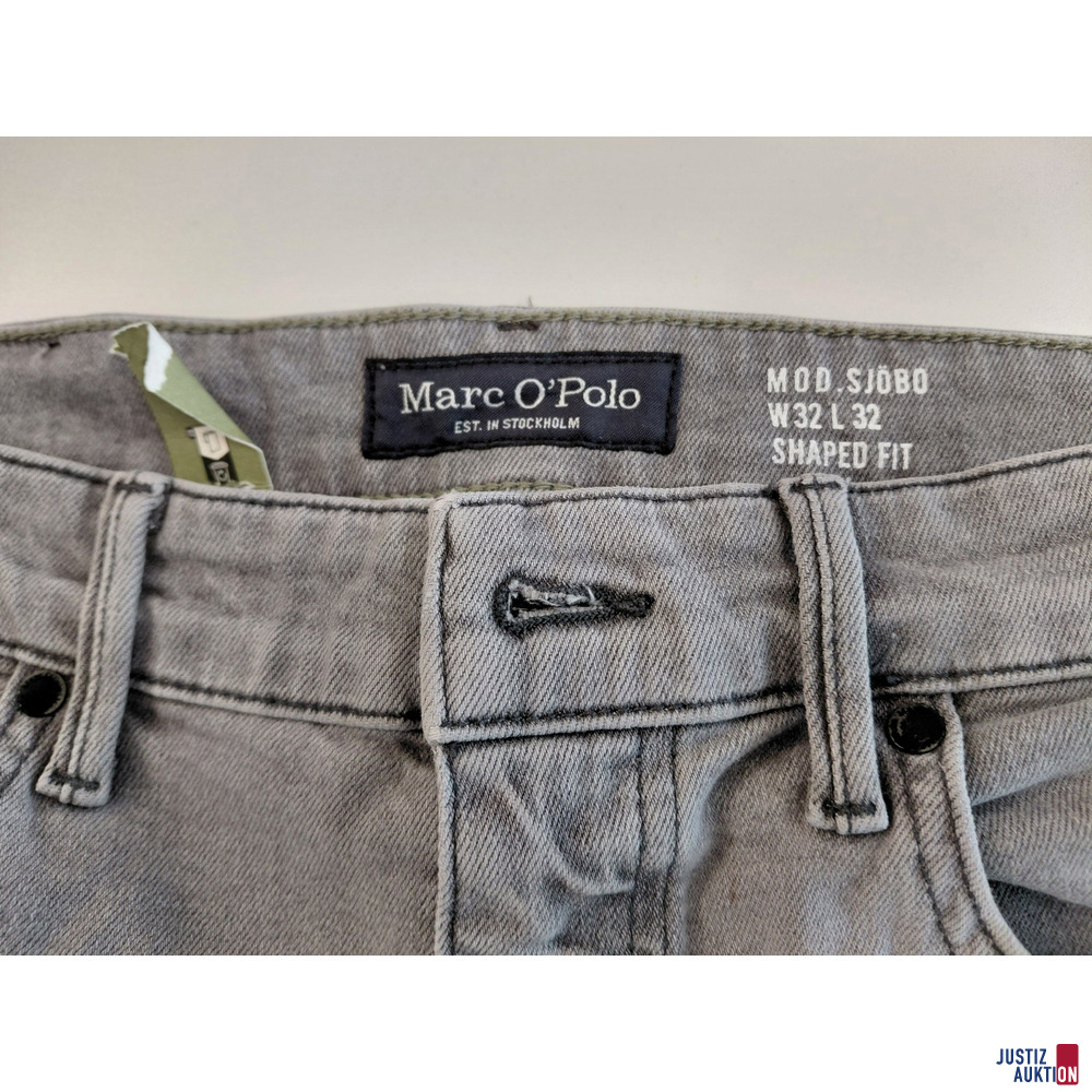 Marc O Polo Jeans Hose grau  shaped Fit W32 L 32