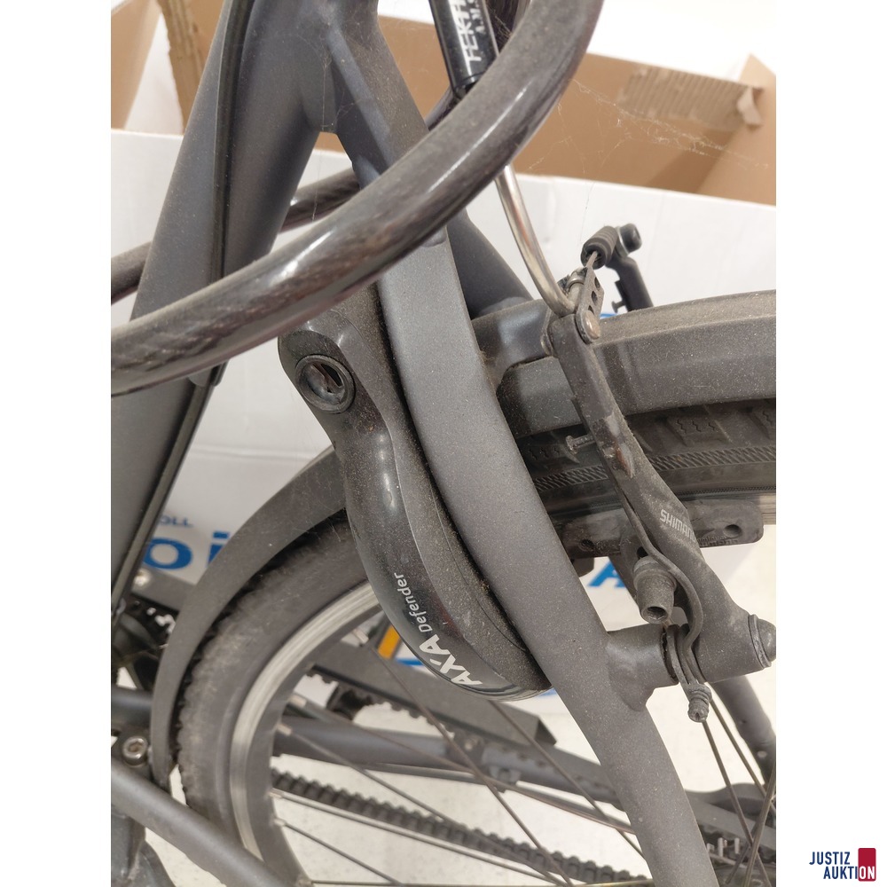Fahrrad Gazelle - Farbe grau - 28 Zoll