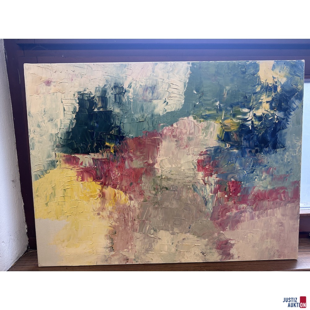 Bild ohne Titel 80x60 cm Öl auf Leinwand 