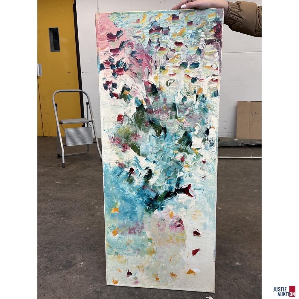 Bild ohne Titel 120x50 cm Öl auf Leinwand
