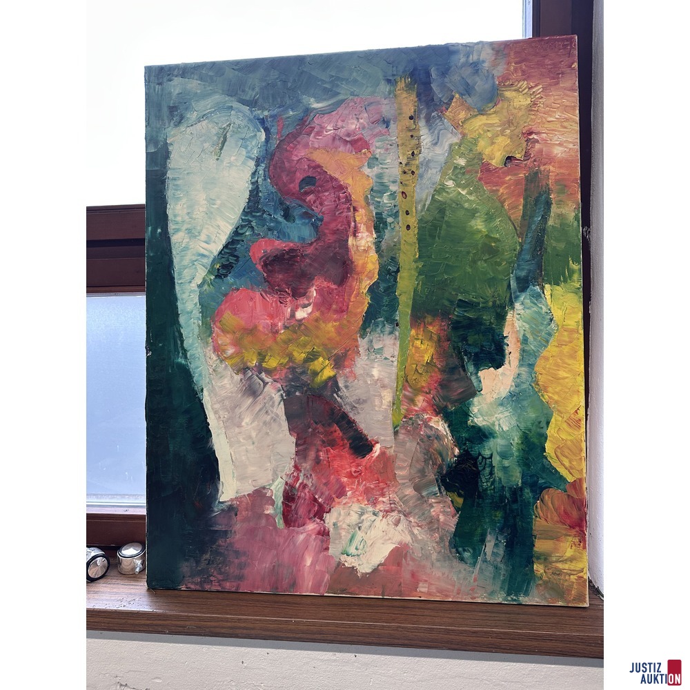 Bild ohne Titel 100x80 cm Öl auf Leinwand