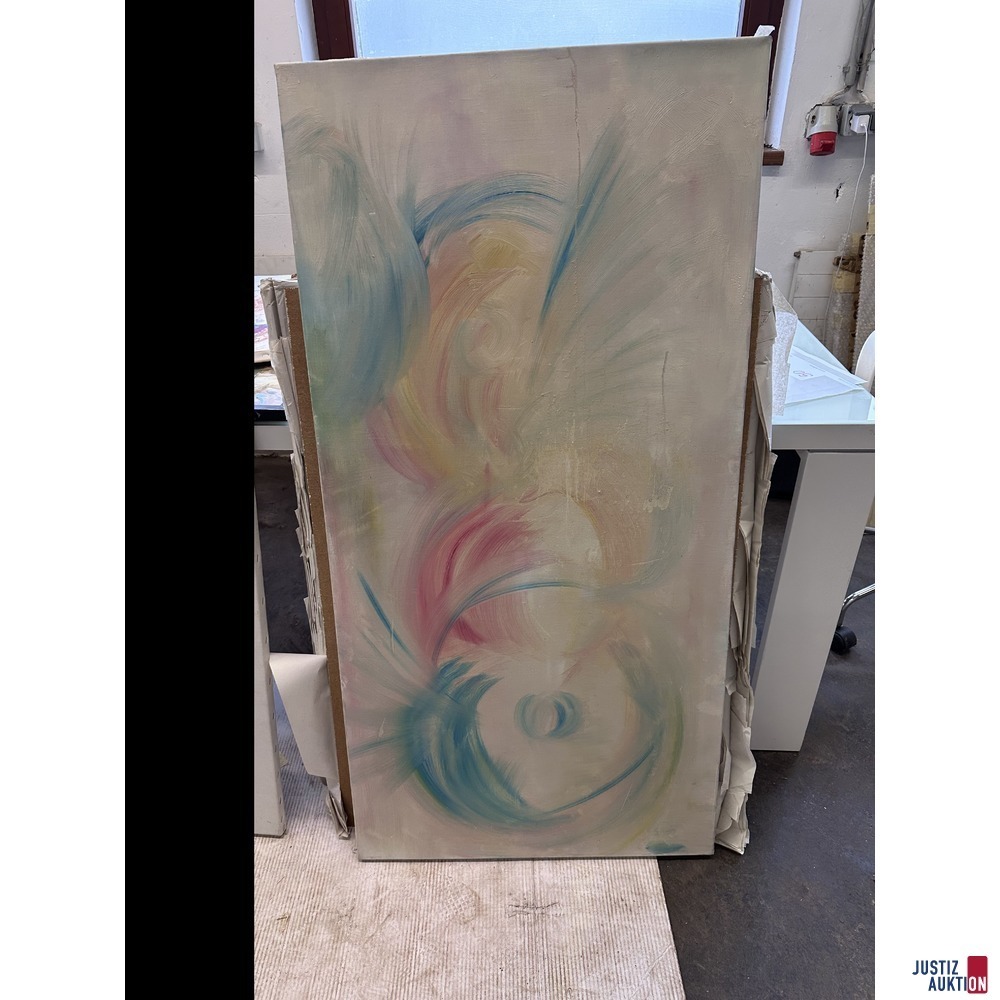 Bild ohne Titel 130x65 cm Öl auf Leinwand