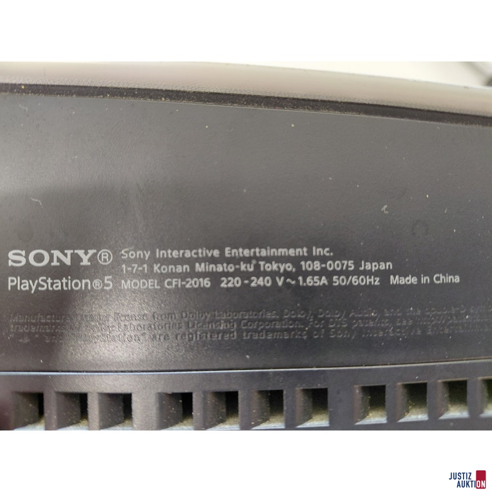 Sony Playstation 5&nbsp; - Model &colon; CFI-2016