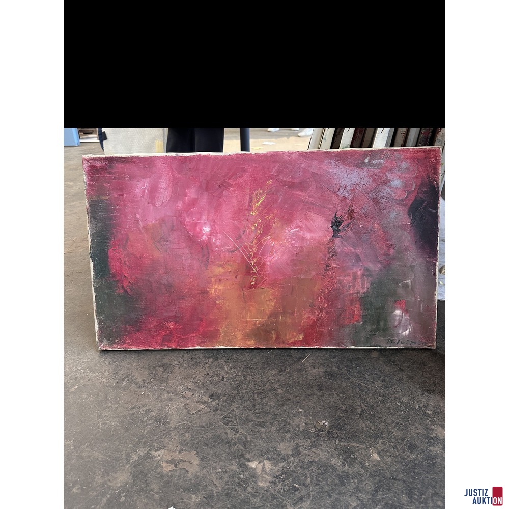 Bild ohne Titel 70x40 cm Öl auf Leinwand