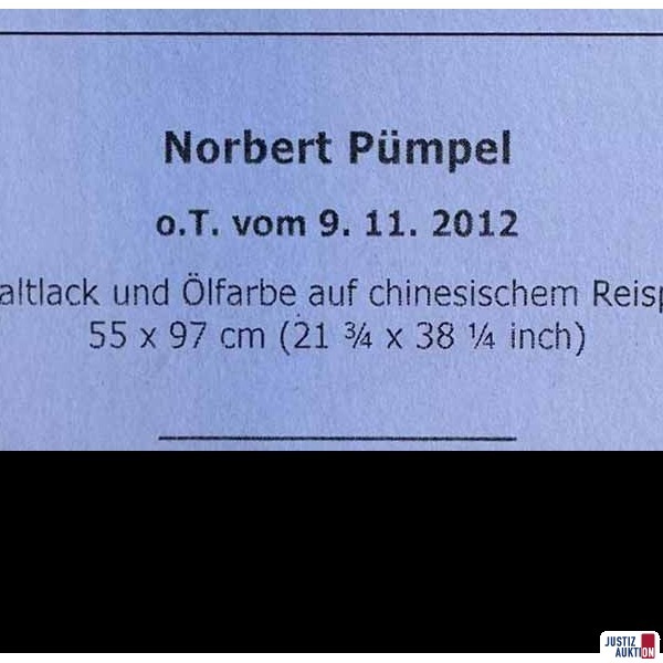 Bild ohne Titel von Norbert P&uuml;mpel