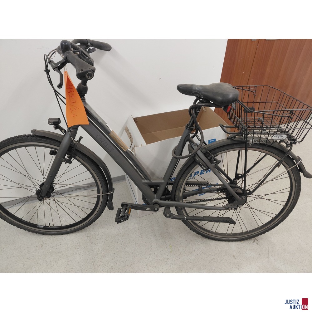 Fahrrad Gazelle - Farbe grau - 28 Zoll