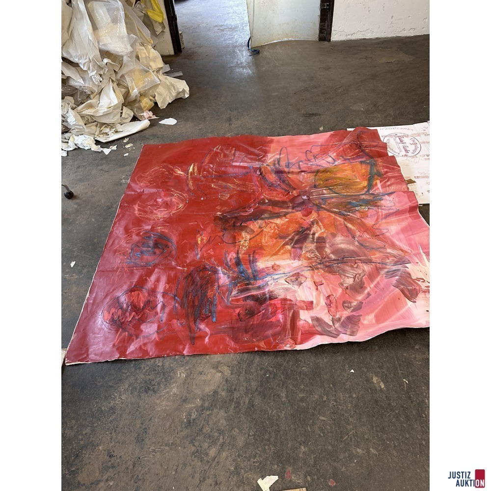 Bild ohne Titel 190x190 cm &Ouml;l auf Leinwand ohne Rahmen