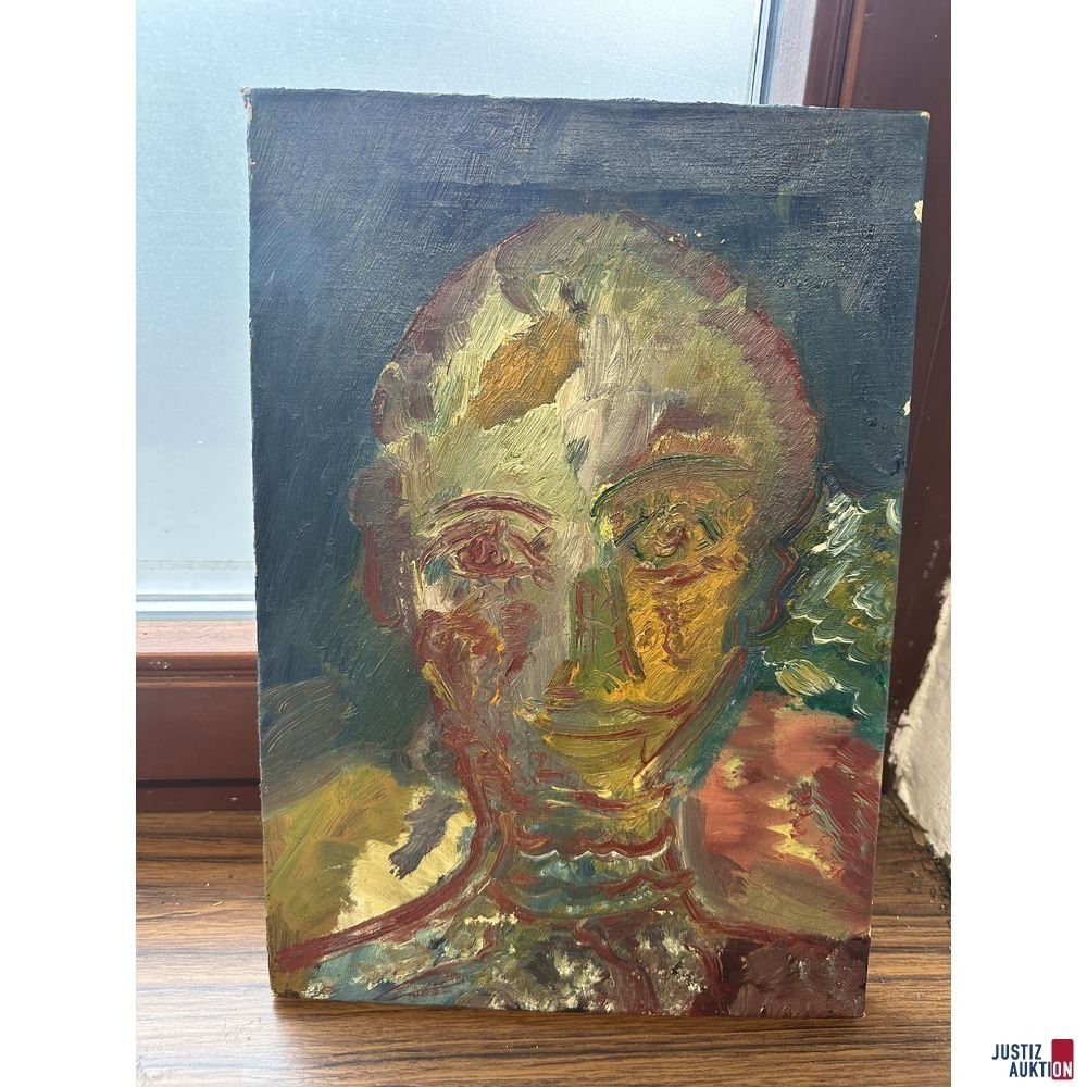 Bild ohne Titel 23x33 cm &Ouml;l auf Leinwand