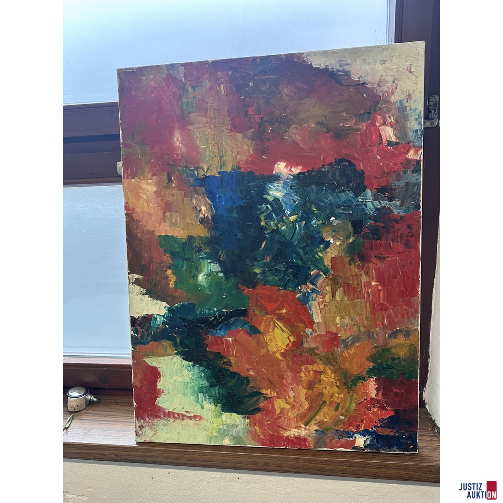 Bild ohne Titel 60x80 cm Öl auf Leinwand
