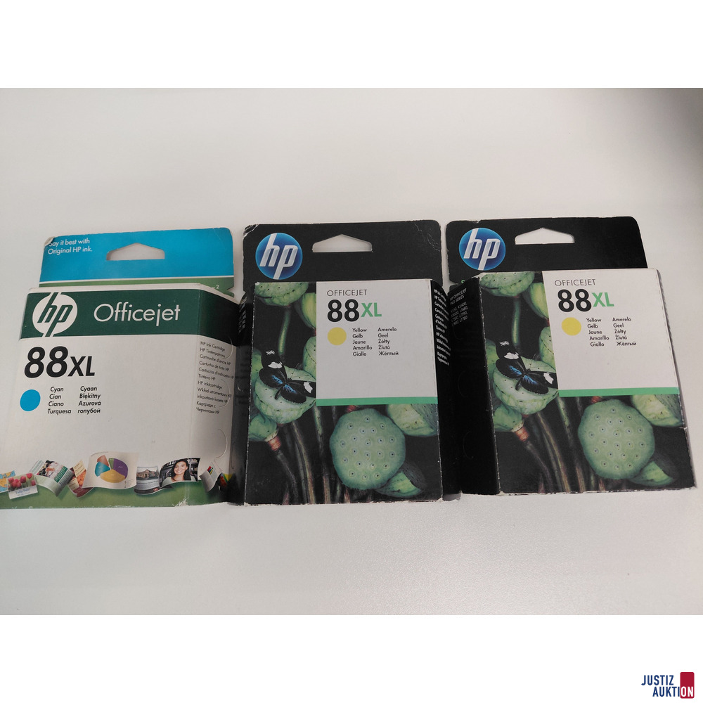 3 Packungen&nbsp;HP Druckerpatrone 88XL