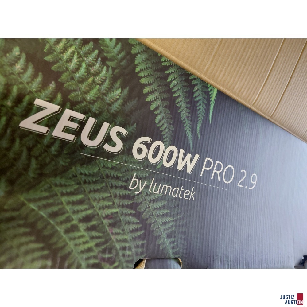 1&nbsp;Stk&period; LED-Lampe&nbsp;ZEUS 600W PRO 2&period;9&nbsp;by lumatek