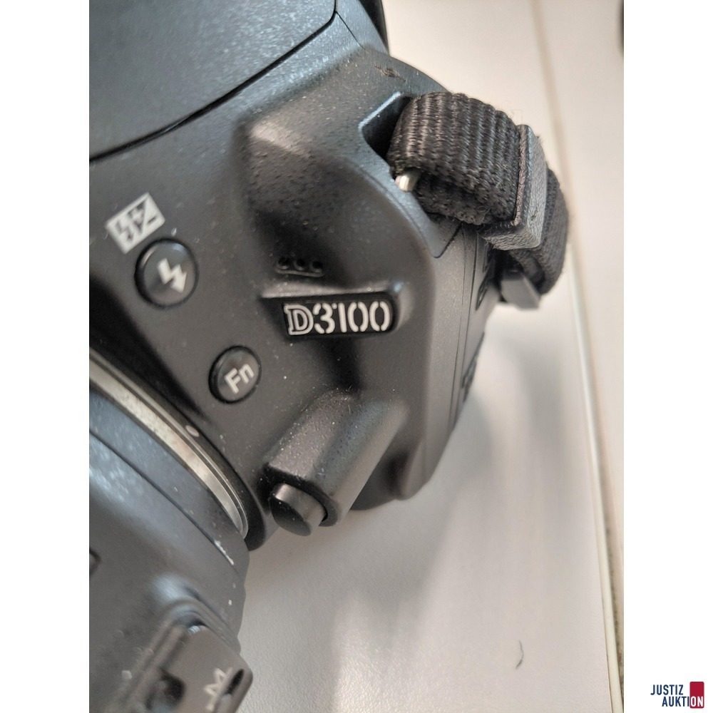 Nikon Kamera D3100 mit Objektiv DX &nbsp;AF-S Nikkor 18-55mm