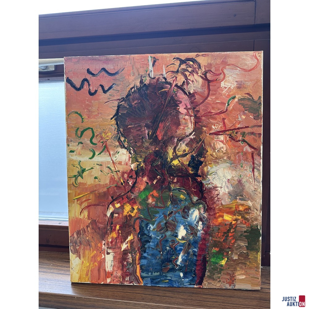 Bild ohne Titel 50x60 cm Öl auf Leinwand