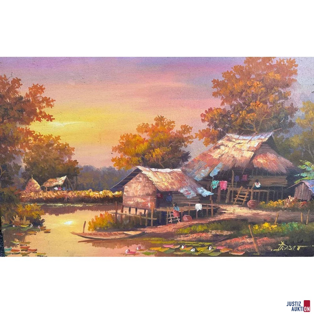 Bild idyllische Landschaft von Praast&quest;