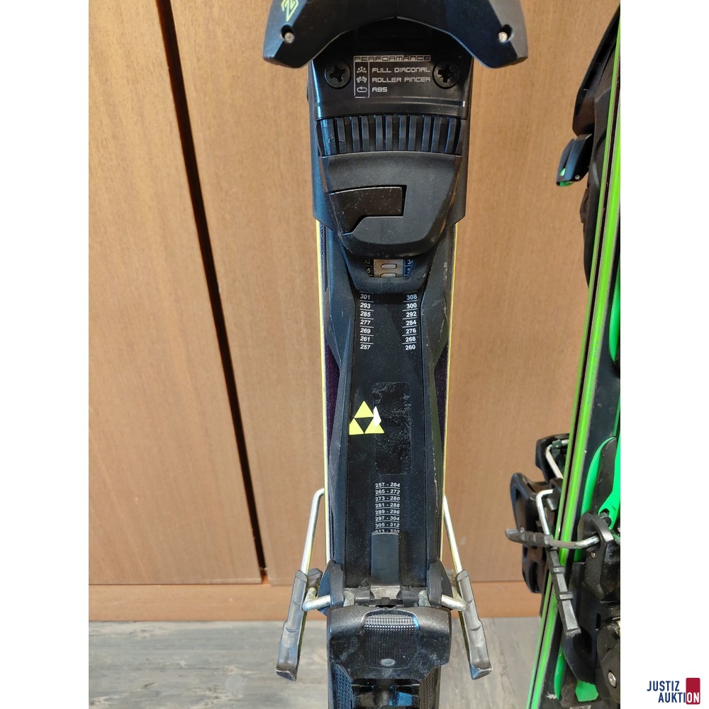 Fischer Ski mit Bindung - L&auml;nge 165cm RC4