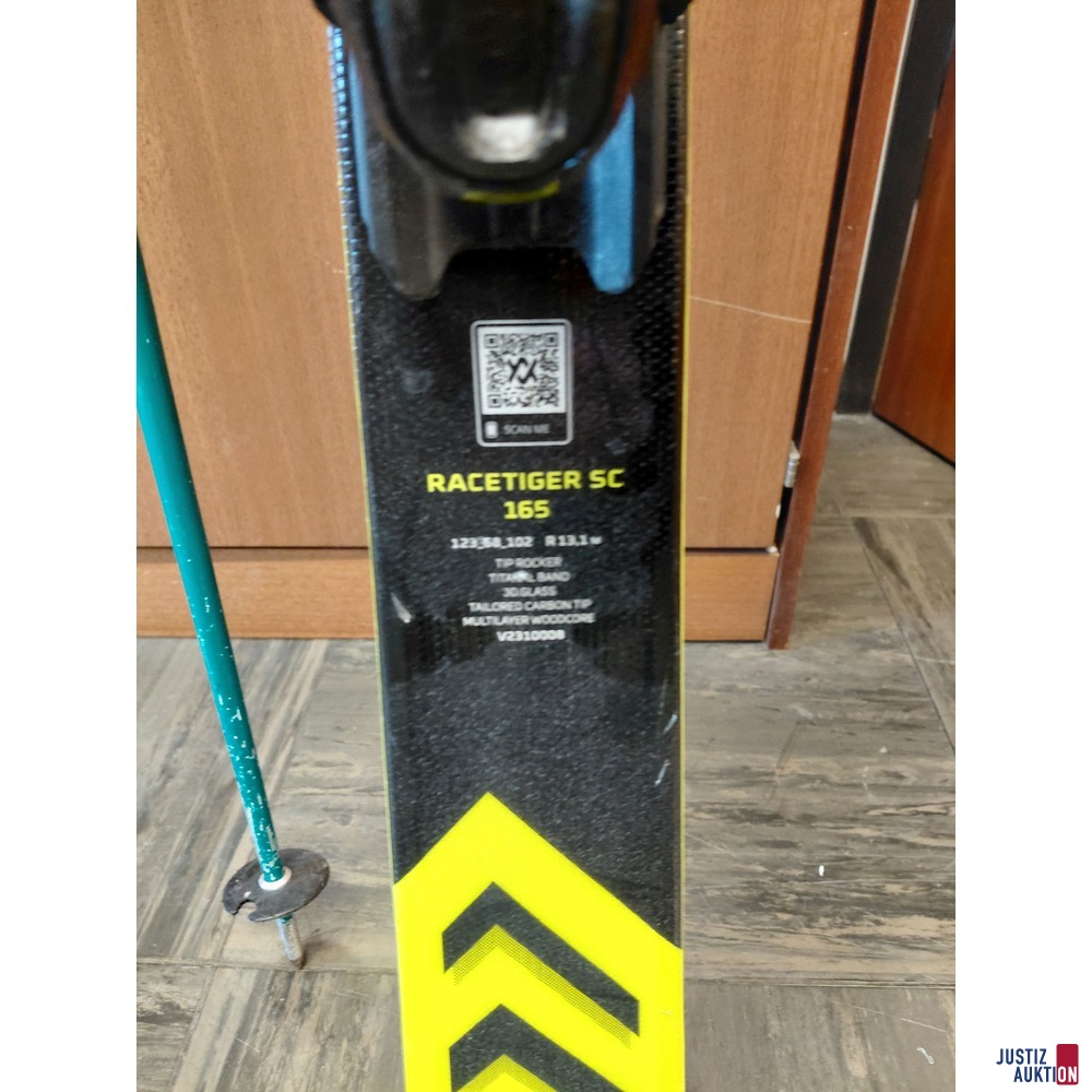 V&ouml;lkl Ski Racetiger SC 165 mit Bindung