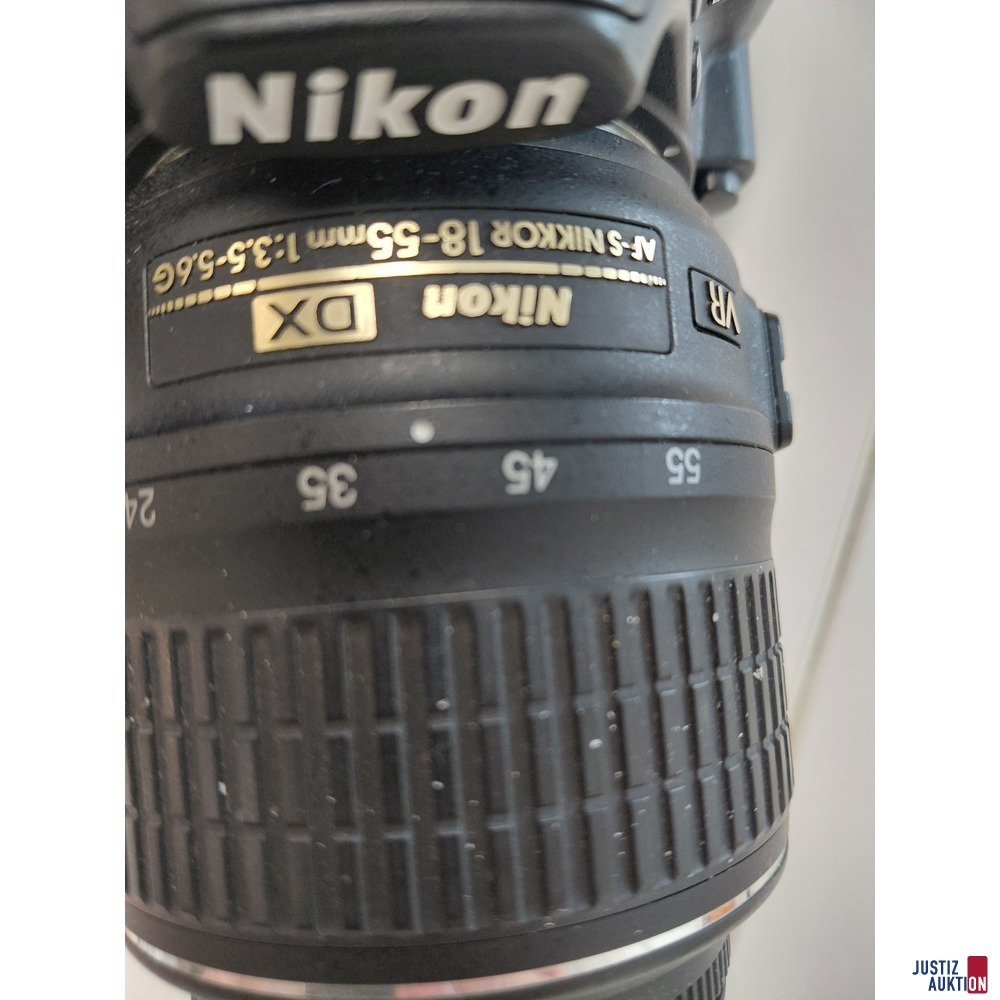 Nikon Kamera D3100 mit Objektiv DX &nbsp;AF-S Nikkor 18-55mm