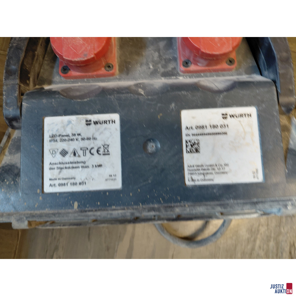 Diverses Baustellenmaterial