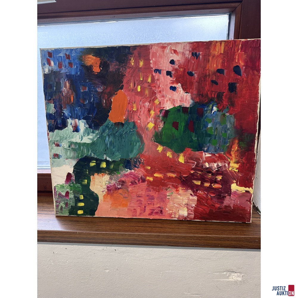Bild Schmetterling 60x50 cm Öl auf Leinwand
