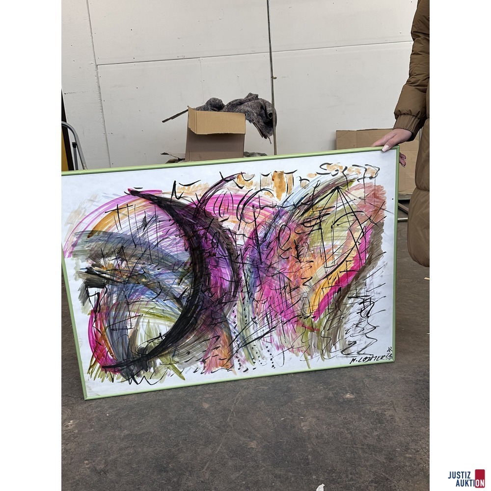 Bild ohne Titel 70x100 cm Aquarell auf Papier