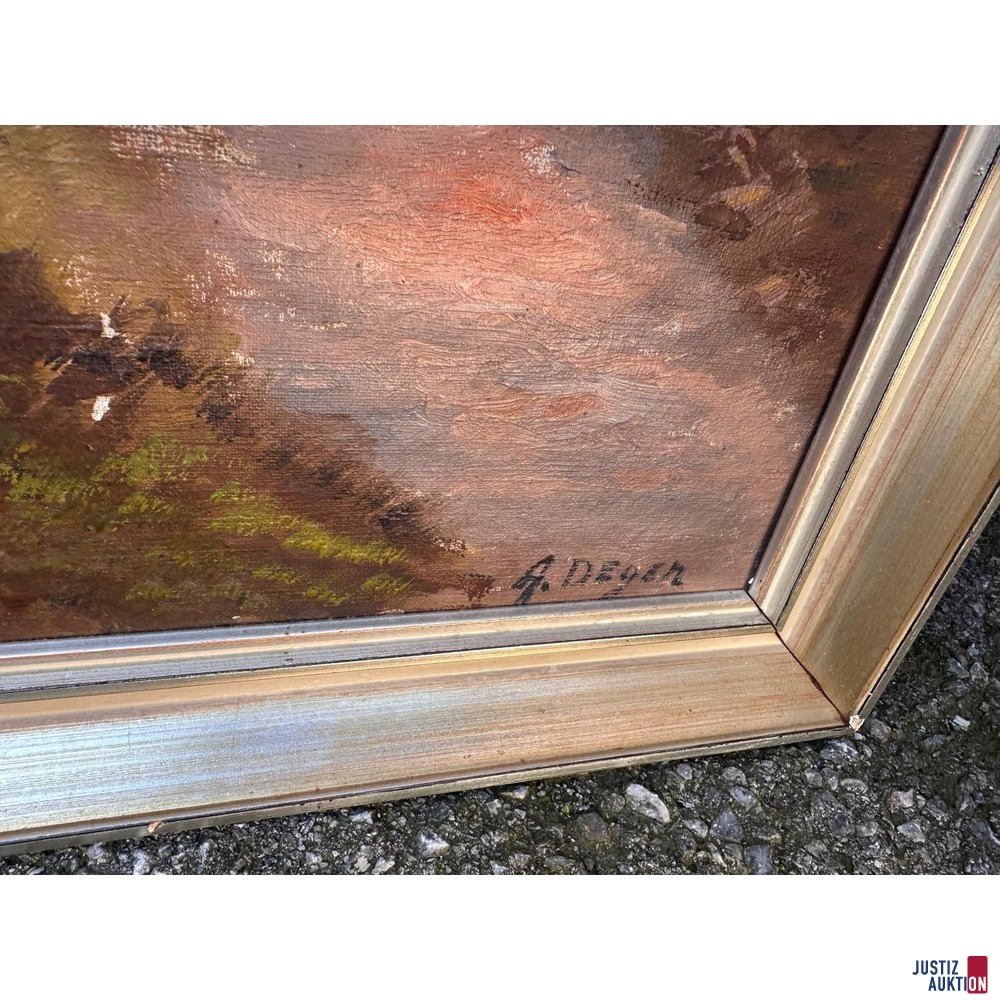 Bild Flusslandschaft von A&period; Degen